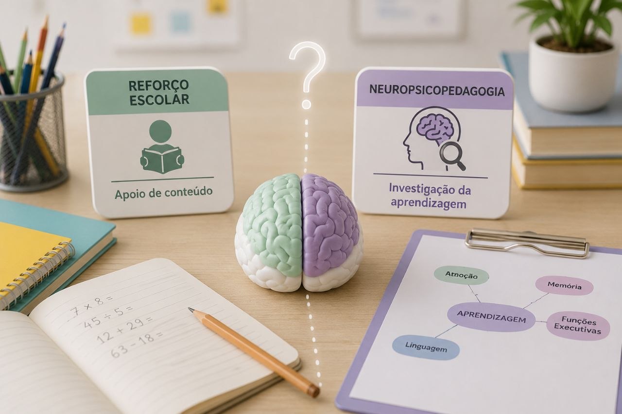 Responsável conversa com profissional de desenvolvimento infantil